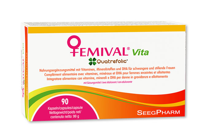 Femival® Vita: verbesserte Formel, mit Vitamin C und EPA